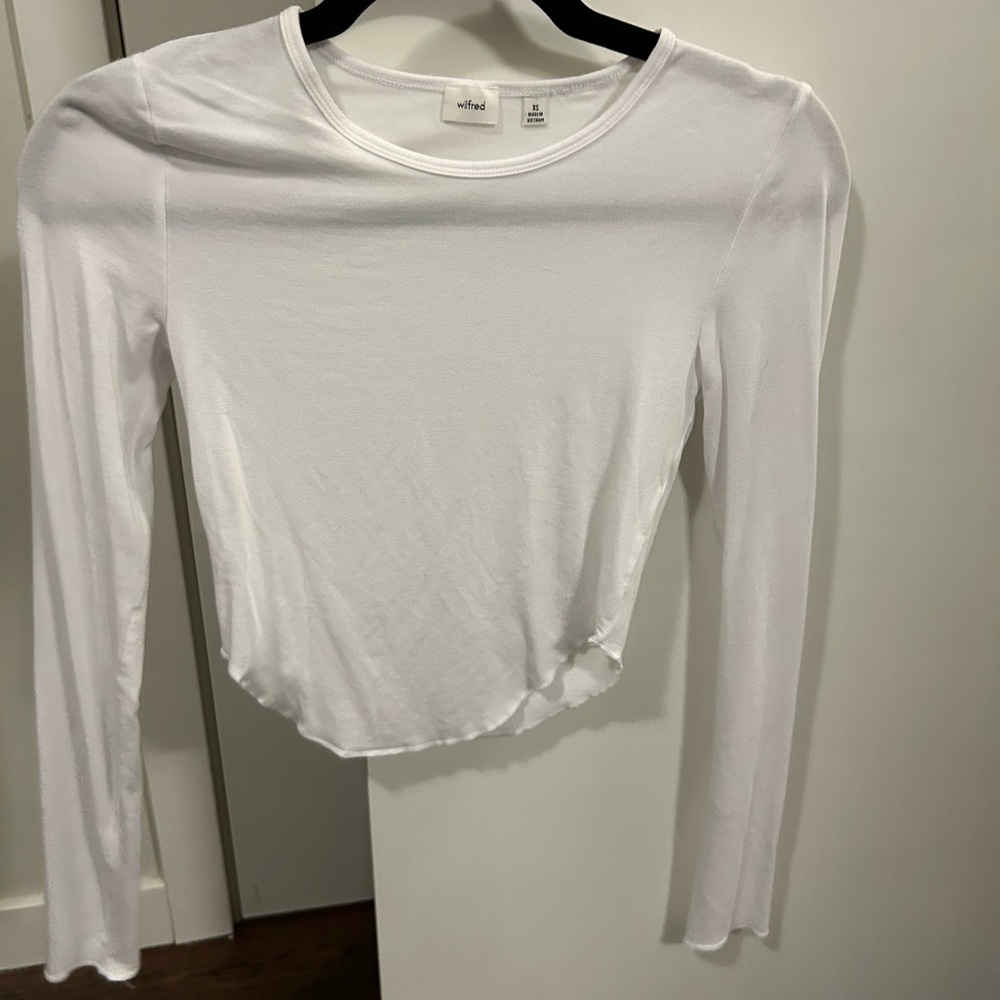 wilfred white long sleeve